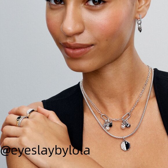 Pandora Pearl & Arrows Mini Dangle Charm - Picture 5 of 6